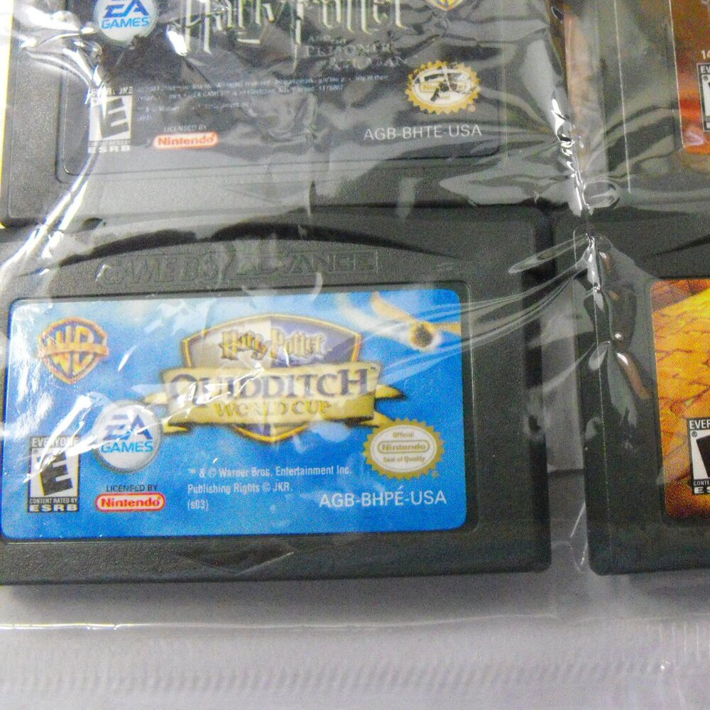 Gameboy Advance Game Harry Potter Quidditch World Cup